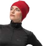 Red Lacquer Fleece Hat
