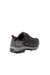 Grey / Orange Men'S Waterproof Hiking Shoes