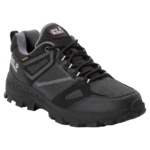 Black / Grey Womens Waterproof Hiking Shoes