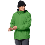 Basil Green Lightweight Hiking Jacket
