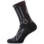 Black Merino Wool Hiking Socks