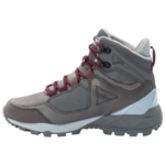 Pebble Grey / Pink Waterproof Hiking Shoes Women