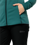 Petrol Soft Stretch Fleece Jacket For Everyday Warmth And Cozy Comfort.