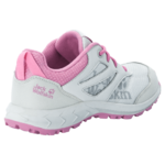 Grey Pink Kids Hiking Shoes
