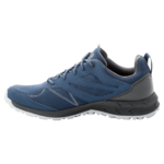 Dark Blue / Phantom Mens Waterproof Hiking Shoes