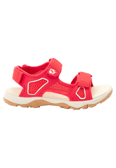 Red / Champagne Kids’ Sandals