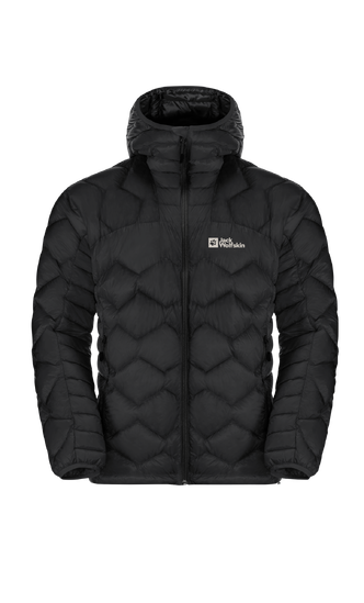 Black Men'S Ski Jacket With Recco