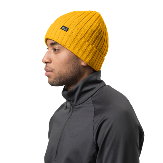 Burly Yellow Xt Windproof Knitted Hat