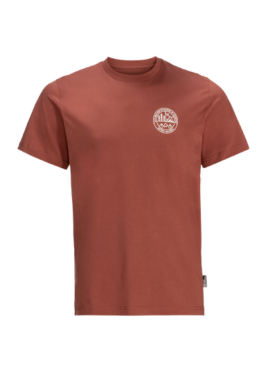 Barn Red Men'S Organic Cotton T-Shirt