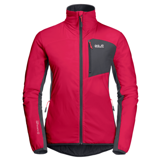 Raspberry Red Women’S Insulated Jacket
