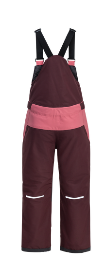 Boysenberry Insulated Bib Pants For Skiing, Snowboarding, Or Playing In Snow.