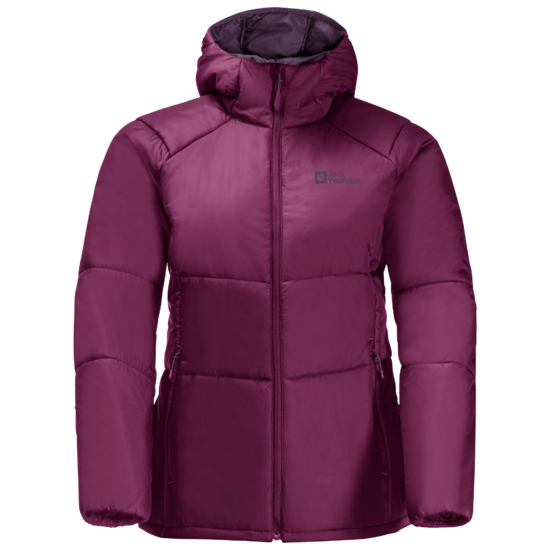 Wild Berry Windproof Hooded Jacket With Texashield Ecosphere Pro