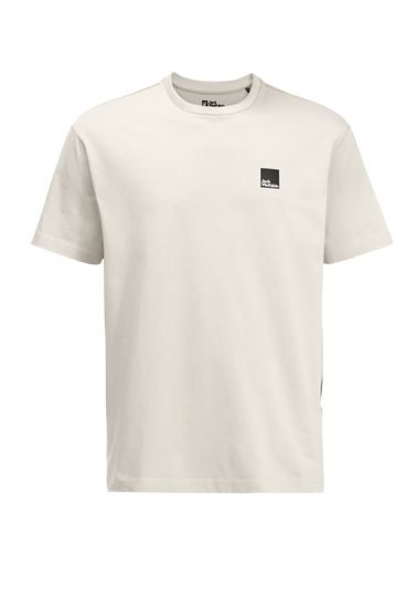 Cotton White Simple Unisex T-Shirt In Sustainable Organic Cotton