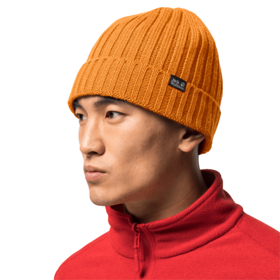 Amber Orange Windproof Knitted Hat