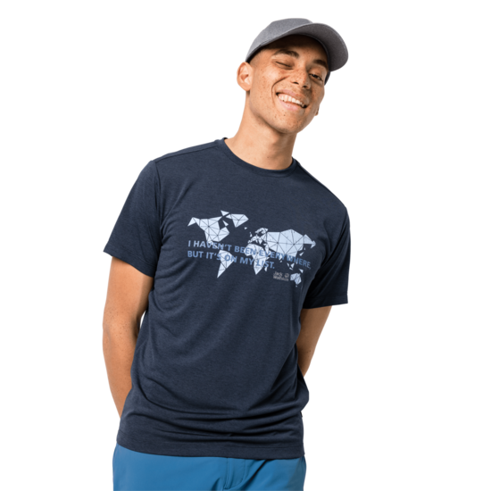 Night Blue Travel T-Shirt Men