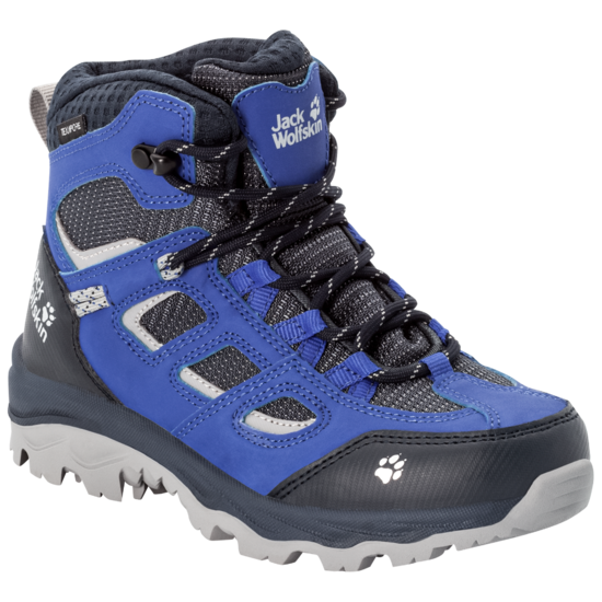Dark Blue / Grey Kids Waterproof Hiking Shoes