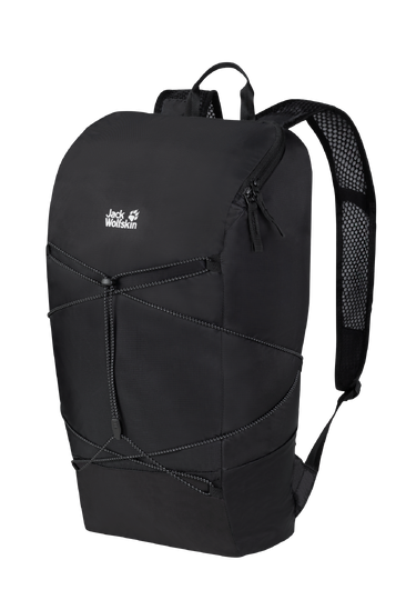 Black Lightweight Foldaway Small Backpack