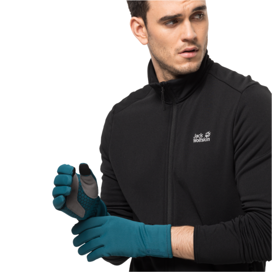 Blue Coral Winter Gloves