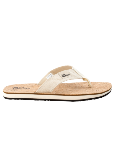 Natural / Cork Men'S Sustainable Thong Sandals