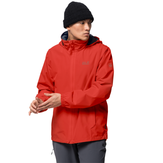 Lava Red Lightweight Hiking Jacket