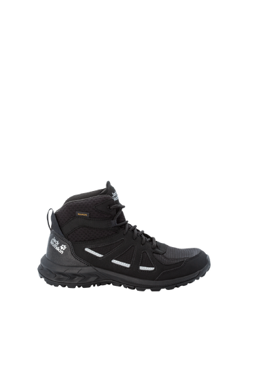 Black / Grey Lightweight, Waterproof Hiking Boot With Very Good Cushioning