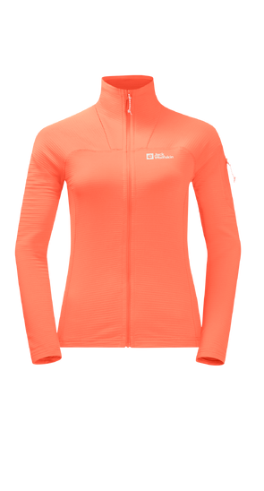 Digital Orange Women'S Fleece Jacket