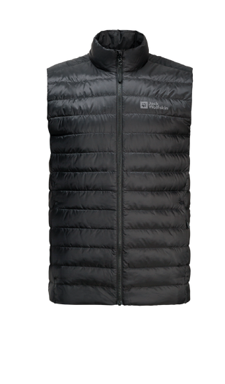 Black A Modern Puffy Vest With Natural Down Insulation And Clean Lines. Part Of Our Mix N Match 3 In 1 System.
