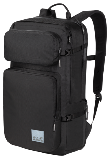 Ultra Black Spacious Pack With Laptop Compartment