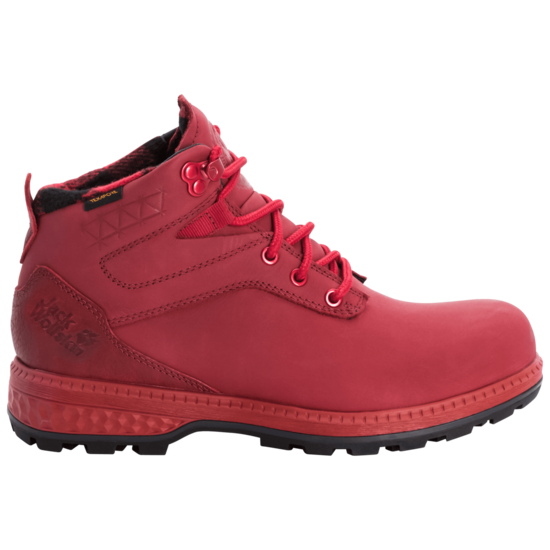 Red / Black Waterproof Boot Women