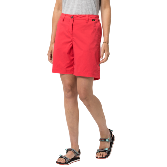Tulip Red Womens Lightweight Shorts
