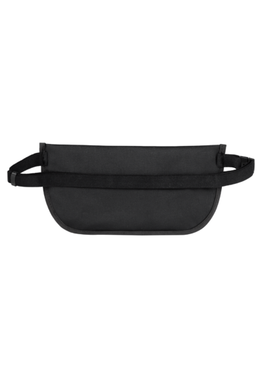 Black Travel Belt Bag
