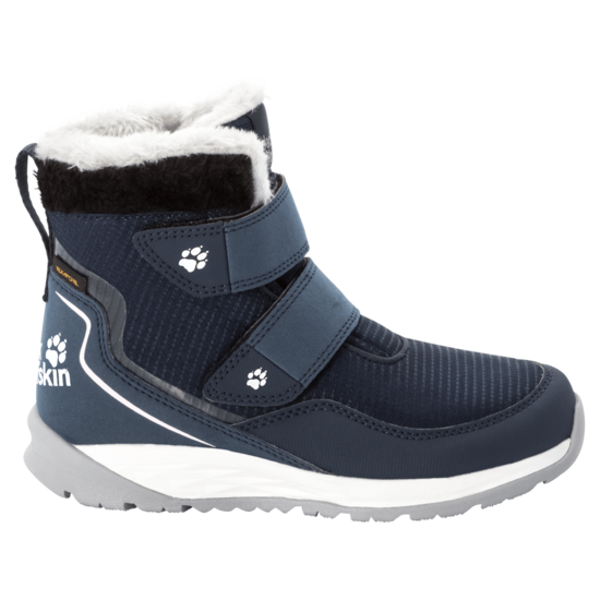 Dark Blue / Off-White Children’S Waterproof Winter Boots