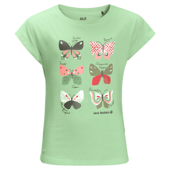 Milky Green Girls Organic Cotton T-Shirt
