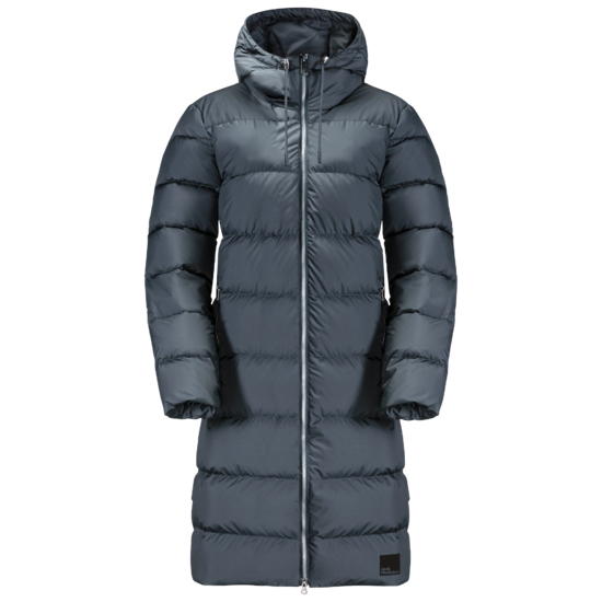 Slate Blue Responsibly Sourced Down Coat