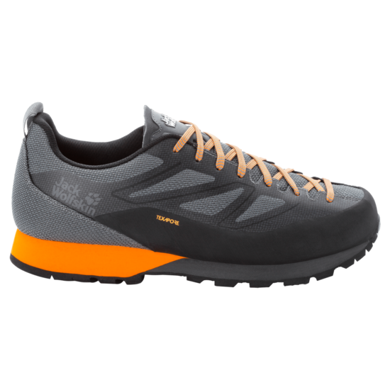 Black / Orange Waterproof Hiking Shoes Men