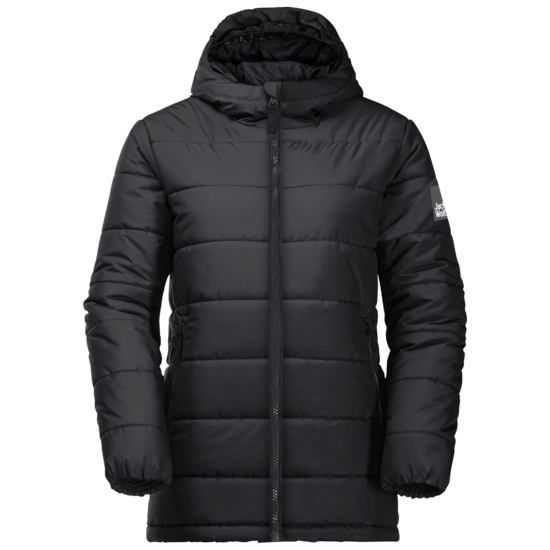 Black Insulated Jacket With Primaloft