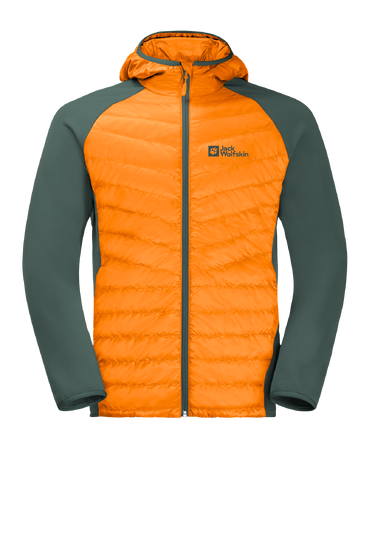 Dragon Fire Stretch Fleece Jacket With A Windproof, Water-Repellent Front And Hood With Synthetic Fiber Padding