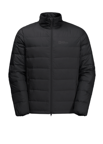 Black A Versatile 700 Fill Down Jacket Built For Everyday Adventures In Cold Climates.