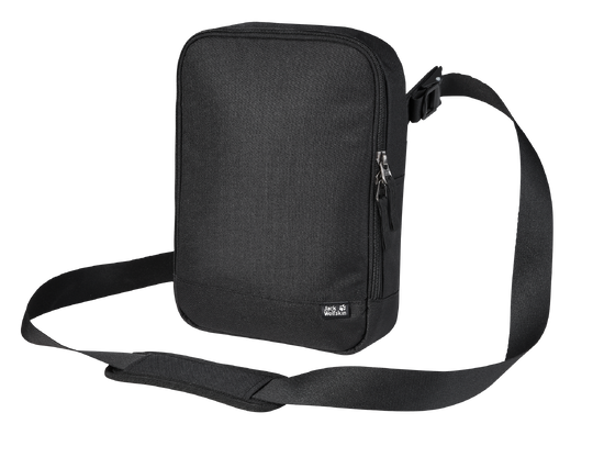 Black Shoulder Bag With Tablet Compartment