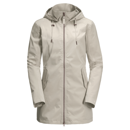 Dusty Grey Lightweight Rain Jacket
