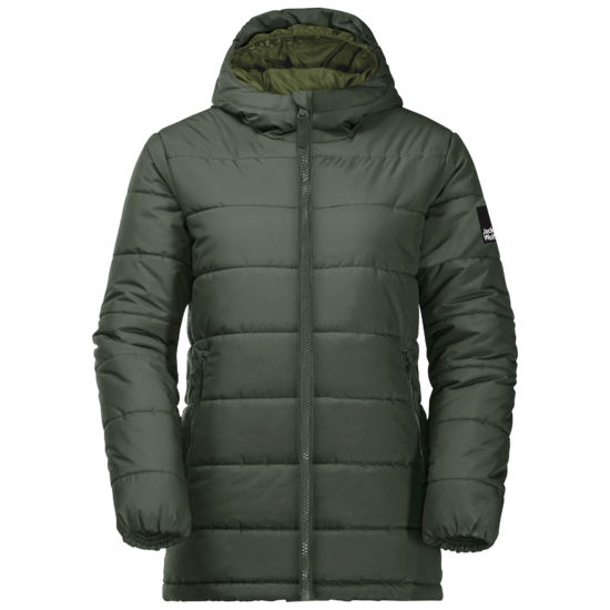 Thyme Green Insulated Jacket With Primaloft