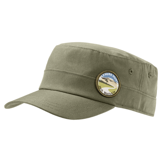 Khaki Baseball Cap With Uv Protection