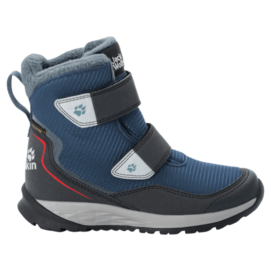 Blue / Black Children’S Waterproof Winter Boots