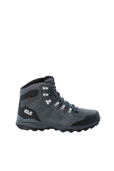 Grey / Black Robust, Waterproof, Entry-Level Hiking Boot With Sure-Grip Sole