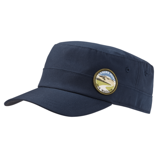 Night Blue Baseball Cap With Uv Protection