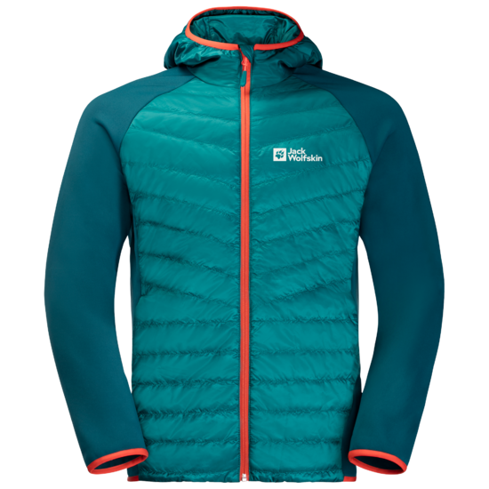 Bay Blue Insulated Jacket With Primaloft