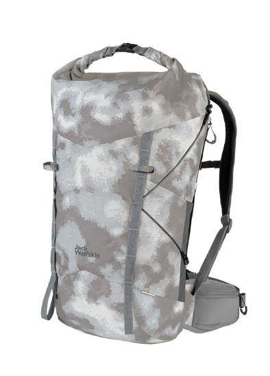 Silver All Over Lightweight, Comfortable Hiking Pack With Innovative, Breathable Back System